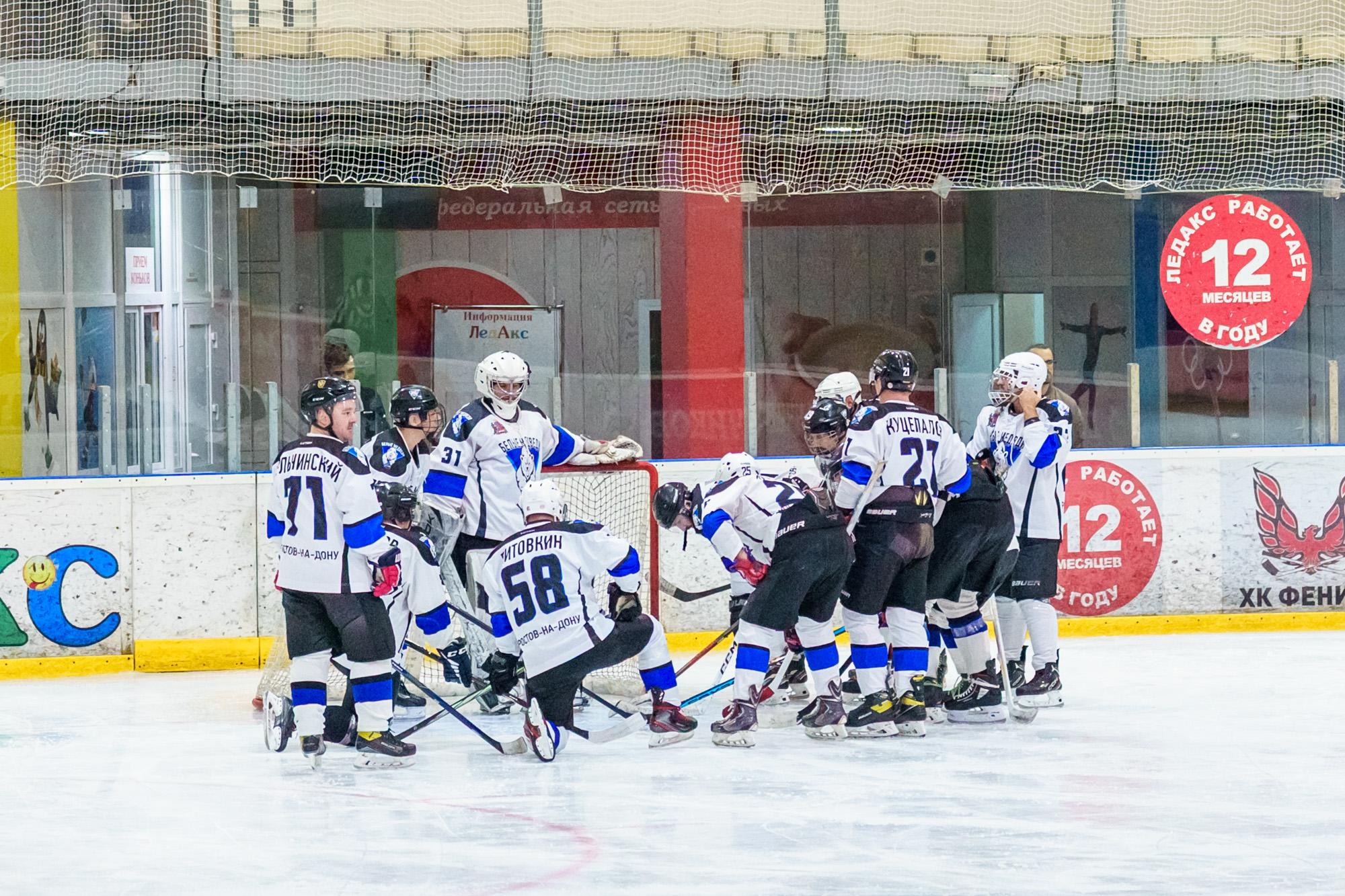 НХЛ, лига надежды Белые медведи - Атаман 3 - 2