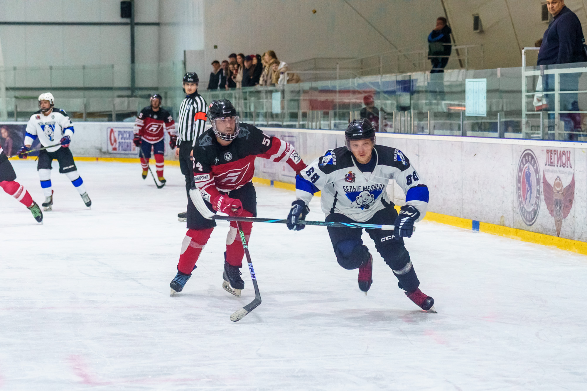 НХЛ, лига надежды Белые медведи - Атаман 3 - 2