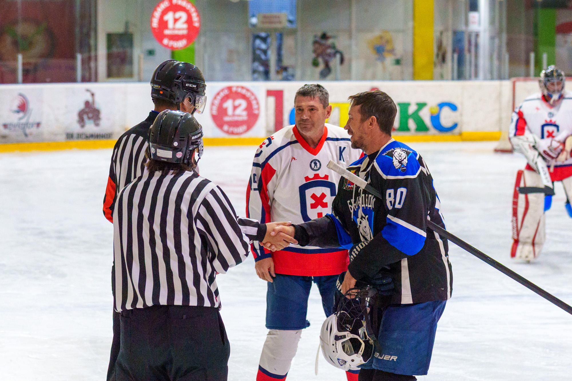 НХЛ, дивизион 40 + Белые медведи - Сигма 7 - 1