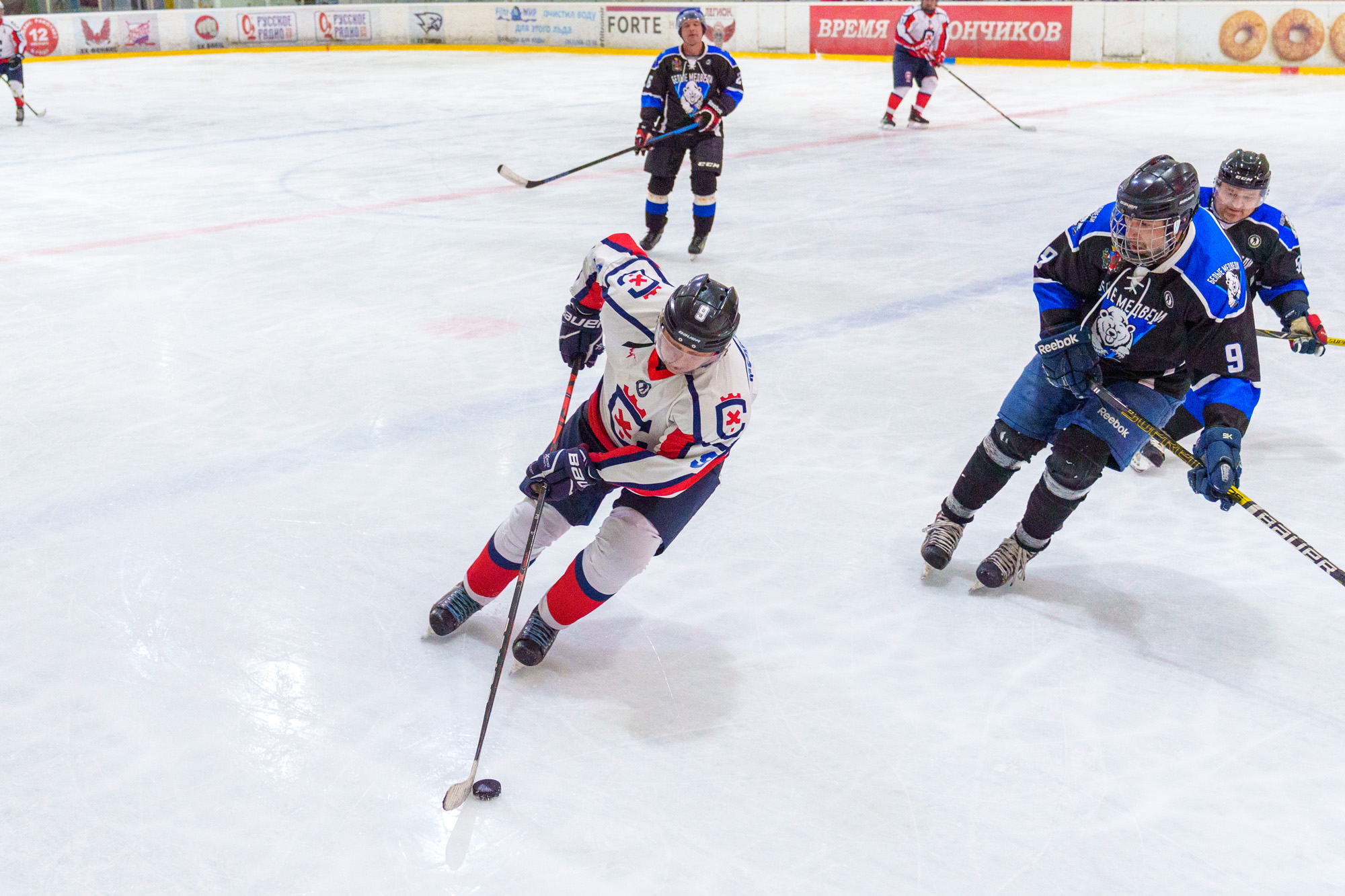 НХЛ, дивизион 40 + Белые медведи - Сигма 7 - 1