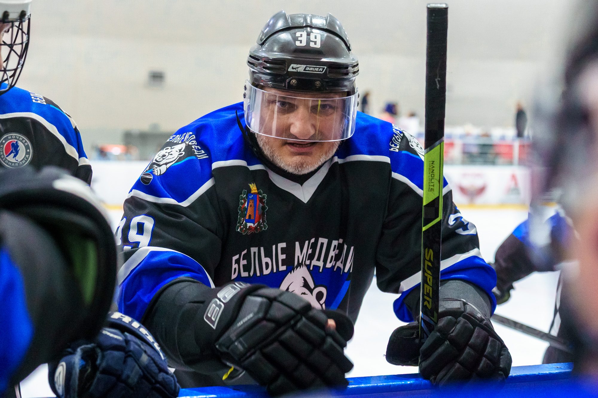 НХЛ, дивизион 40+ Белые медведи - Кристалл 1-6