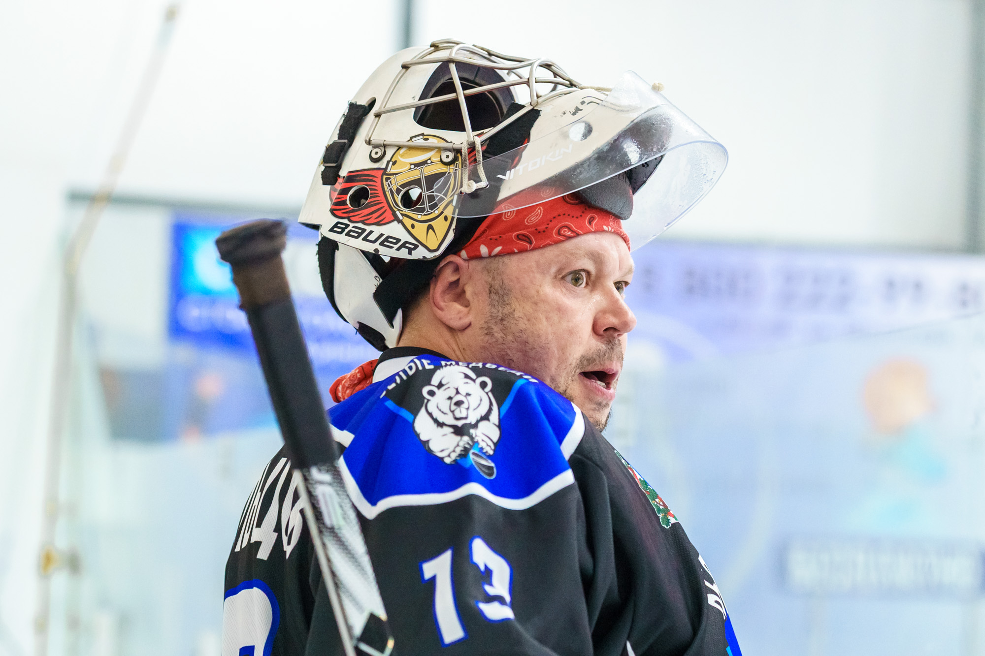 НХЛ, дивизион 40+ Белые медведи - Кристалл 1-6